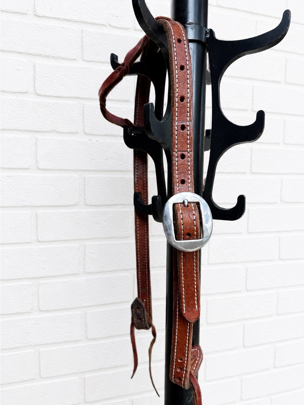 Heavy duty horse headstall
